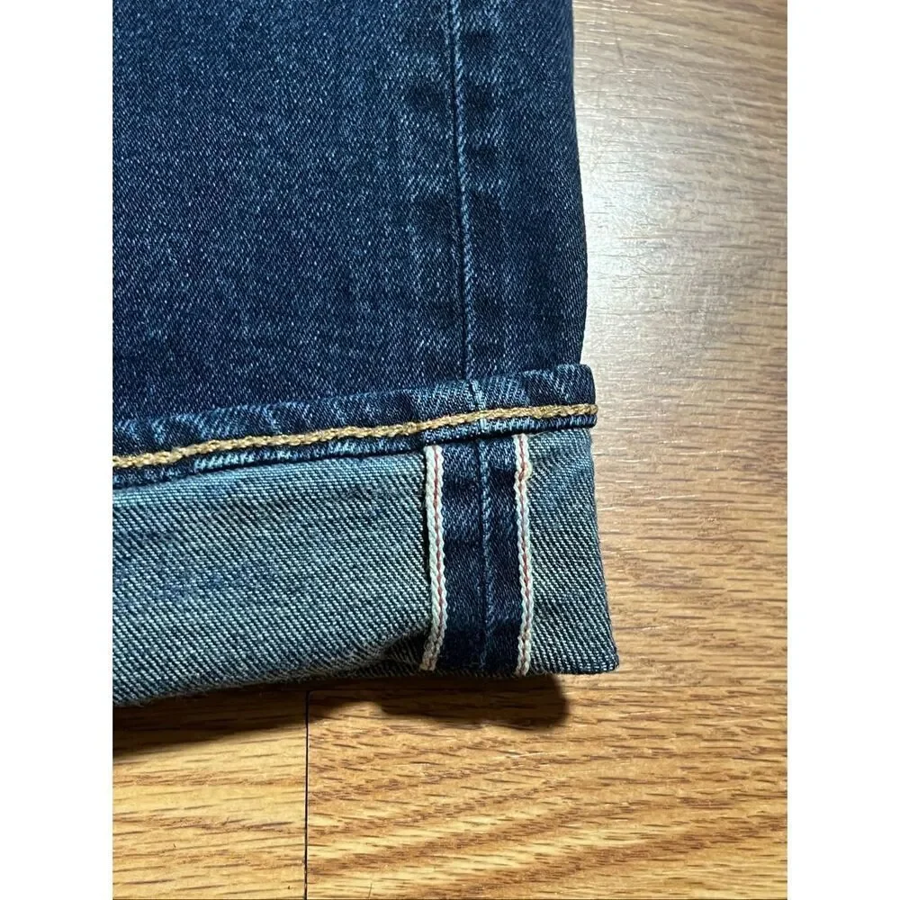 Levi’s Men’s 511 Slim Stretch Selvedge Jeans 38x32 (Actual 34x30)